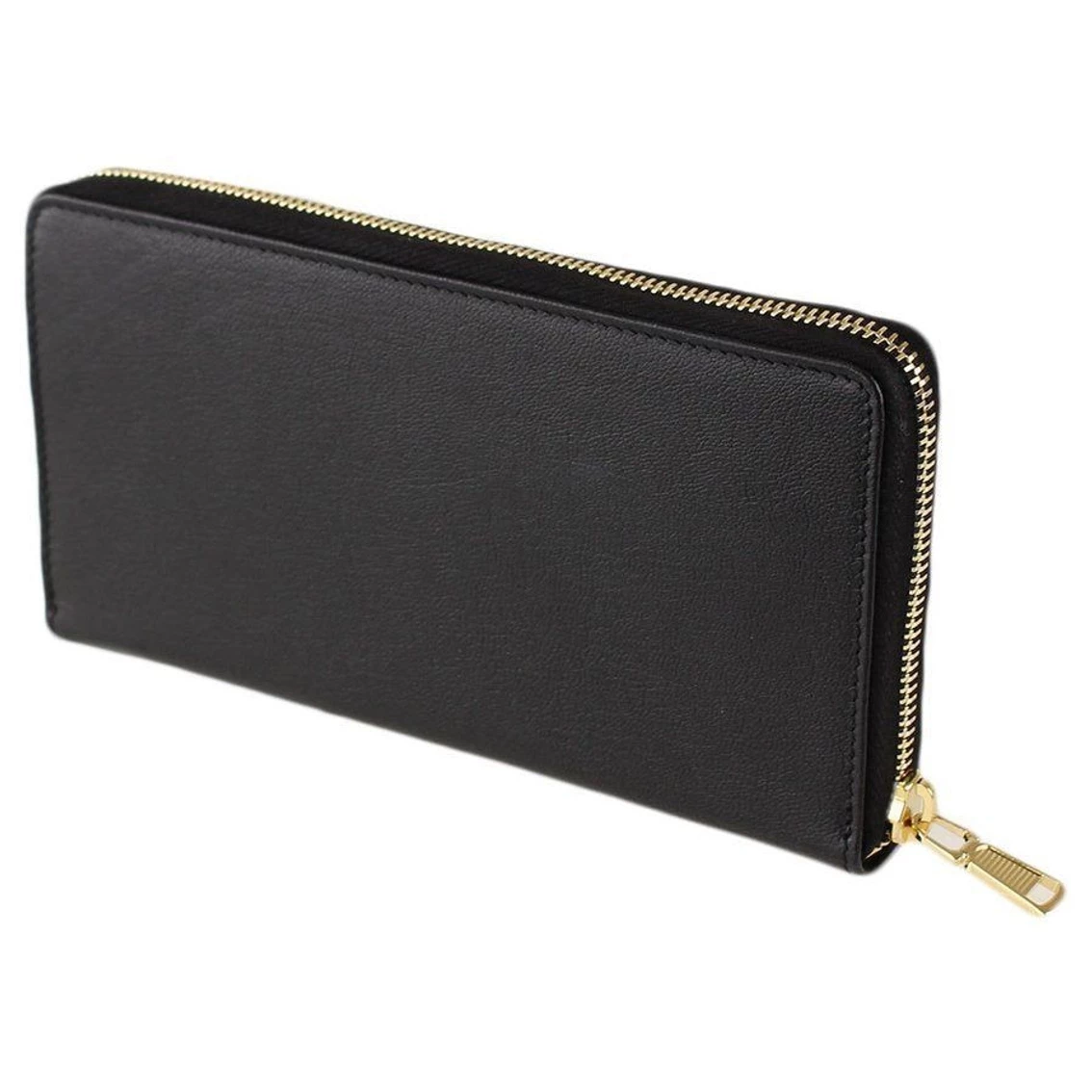 Flash Sale π Saint Laurent Black Belle De Jour Leather Zip Around Wallet 568995 π€© - Image 3