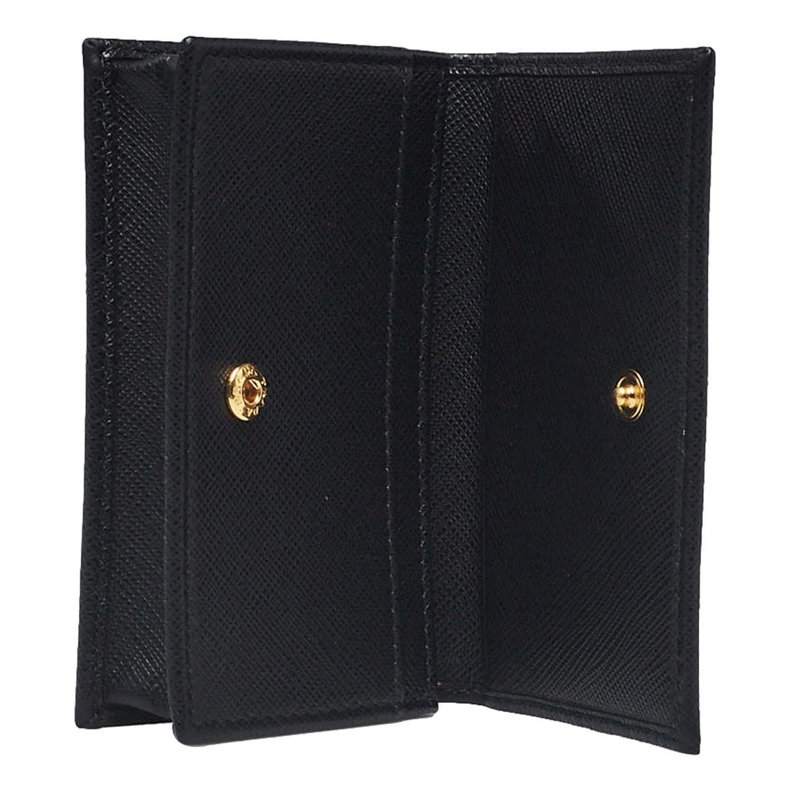 Cheap π Prada Black Saffiano Leather Credit Card Case Wallet 1MC122 β - Image 5