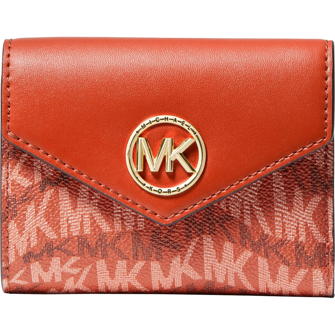 Cheap ๐ Michael Kors Greenwich Medium Envelope Trifold Wallet ๐ - Image 3