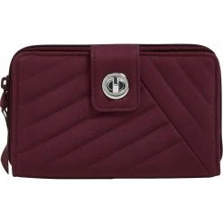 Budget 👏 Vera Bradley RFID Turnlock Wallet In Recycled Cotton 👏