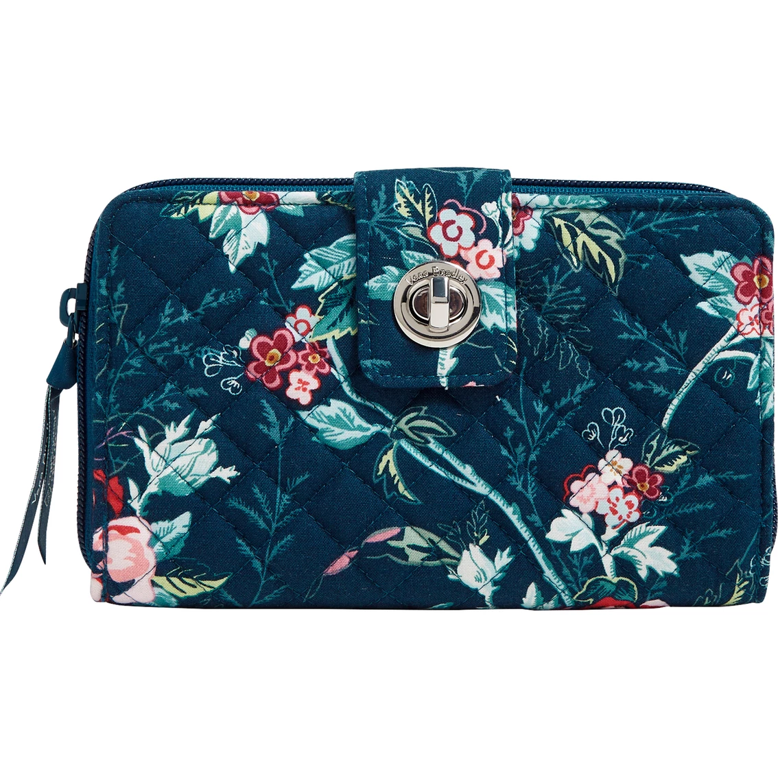 New ๐ Vera Bradley RFID Turnlock Wallet, Rose Toile ๐ฏ