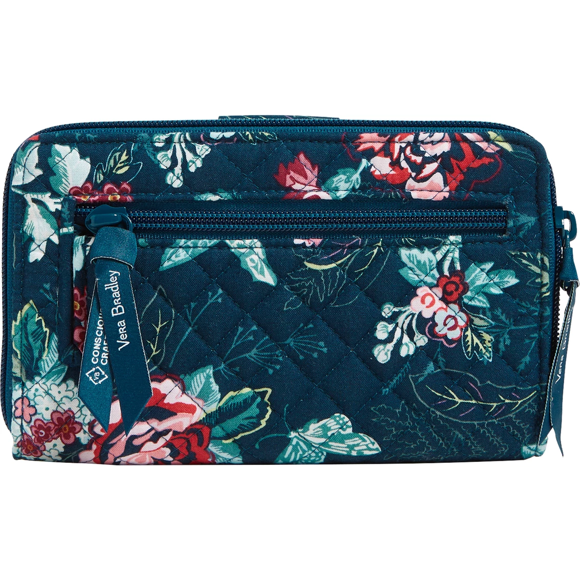 New ๐ Vera Bradley RFID Turnlock Wallet, Rose Toile ๐ฏ - Image 2