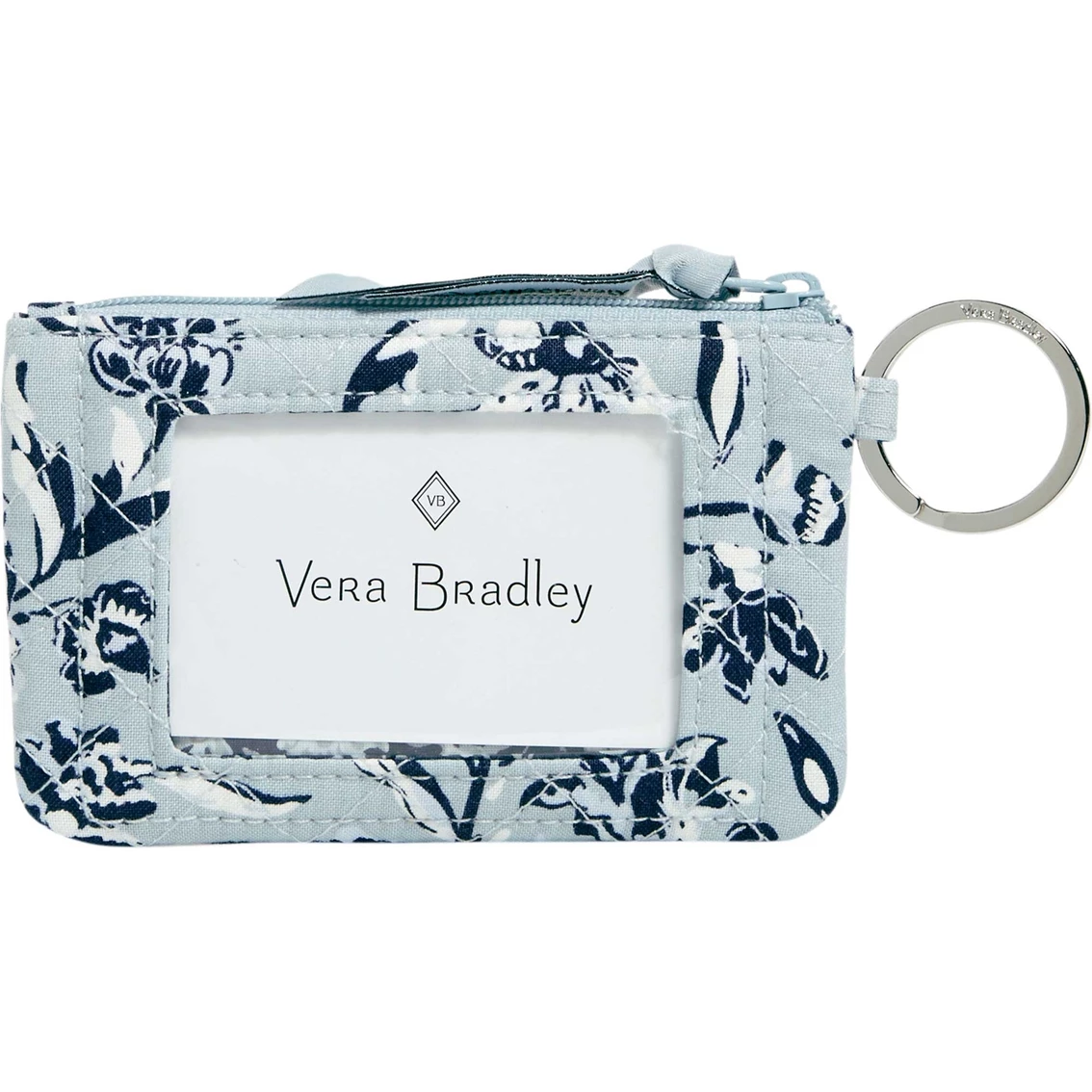 Best reviews of ๐ฅฐ Vera Bradley Perennials Gray Zip ID Case ๐ - Image 2
