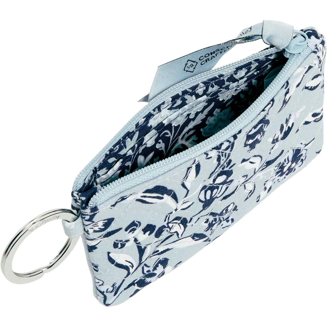 Best reviews of ๐ฅฐ Vera Bradley Perennials Gray Zip ID Case ๐ - Image 3