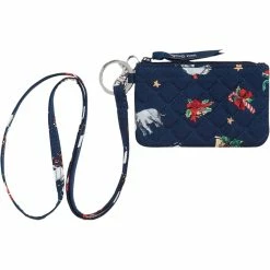 Best reviews of 🎁 Vera Bradley Snow Globe Motifs Zip ID Lanyard 🎉