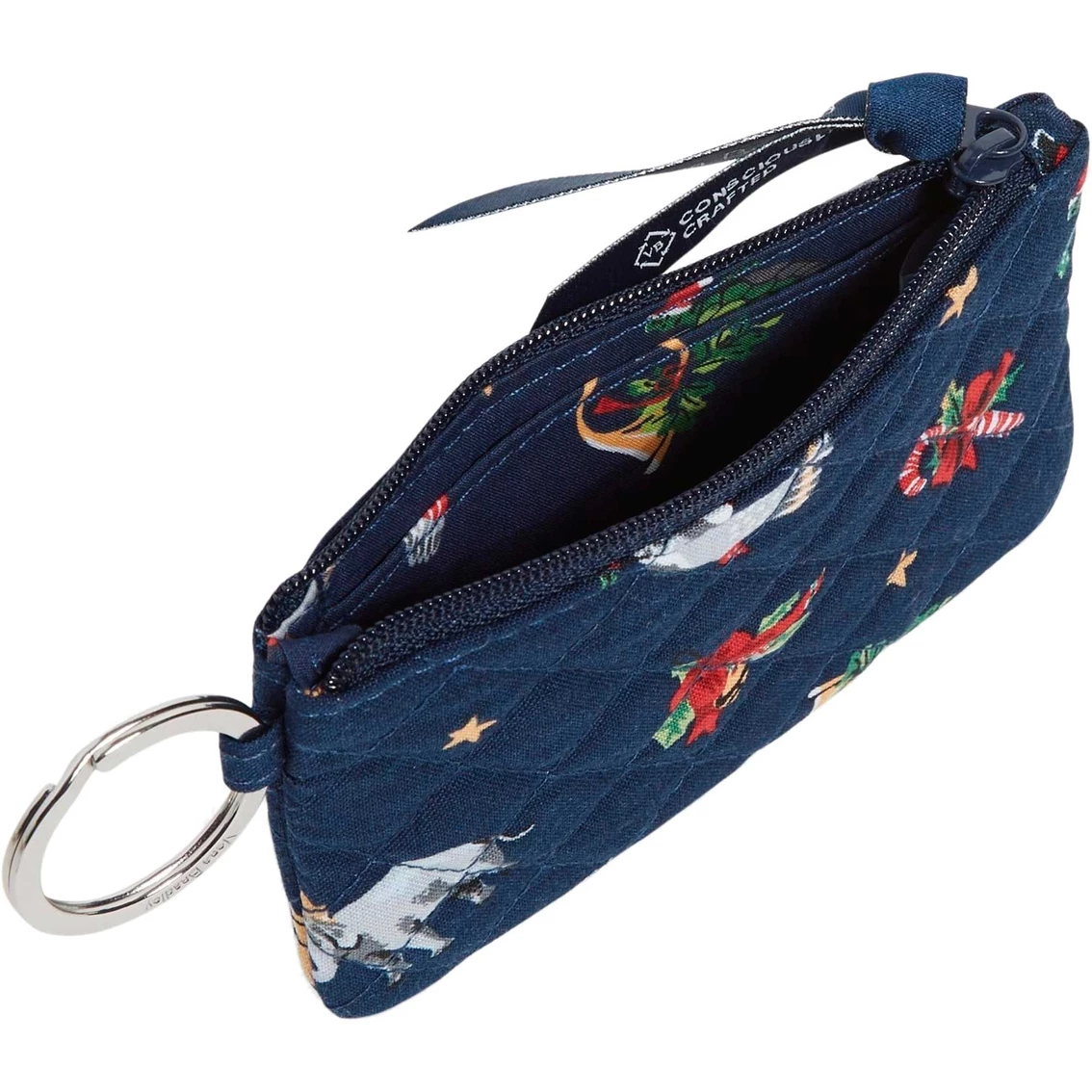 Best reviews of ๐ Vera Bradley Snow Globe Motifs Zip ID Lanyard ๐ - Image 3