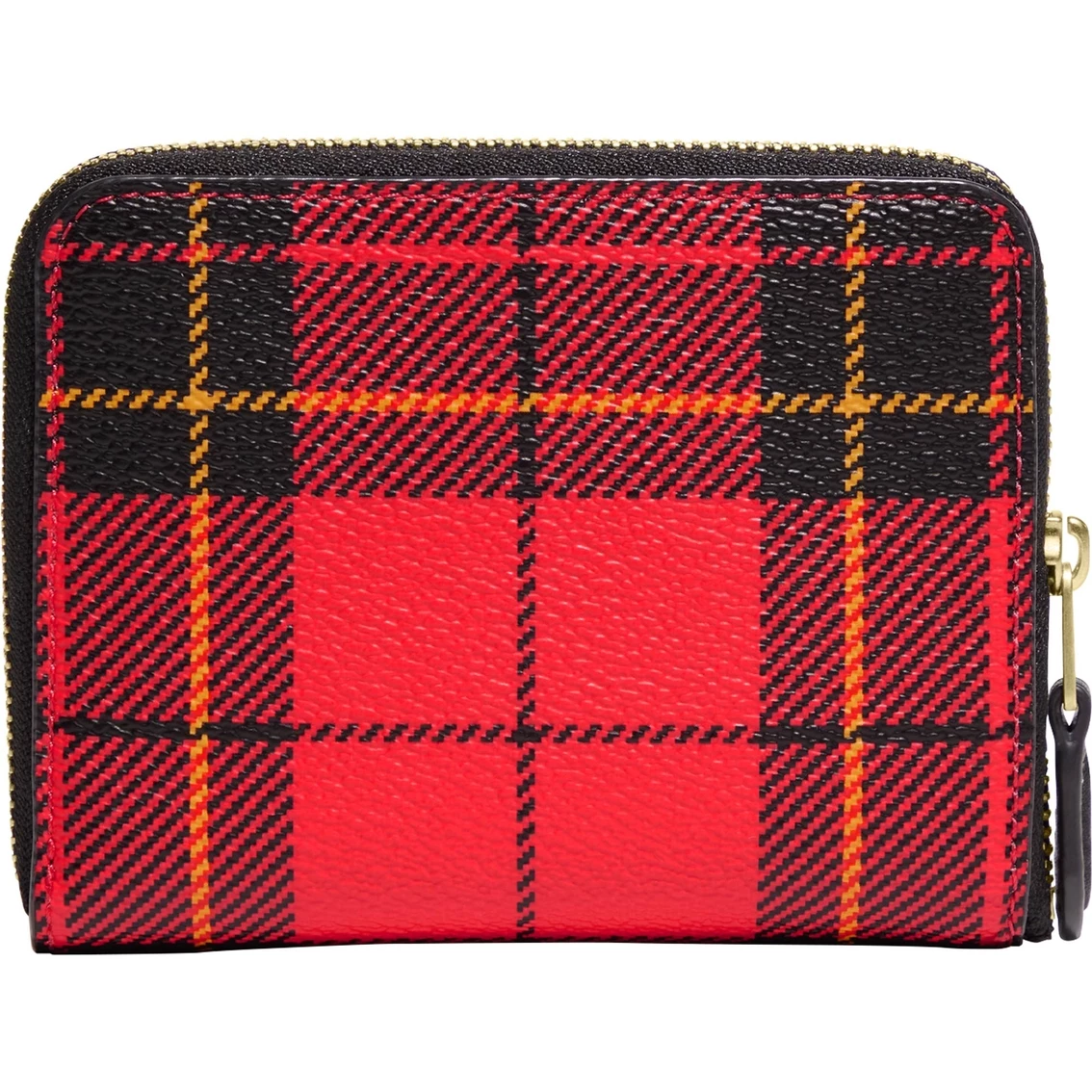 Promo ๐ Coach Novelty Box Program Plaid Print Small Zip Around Wallet ๐ - Image 2