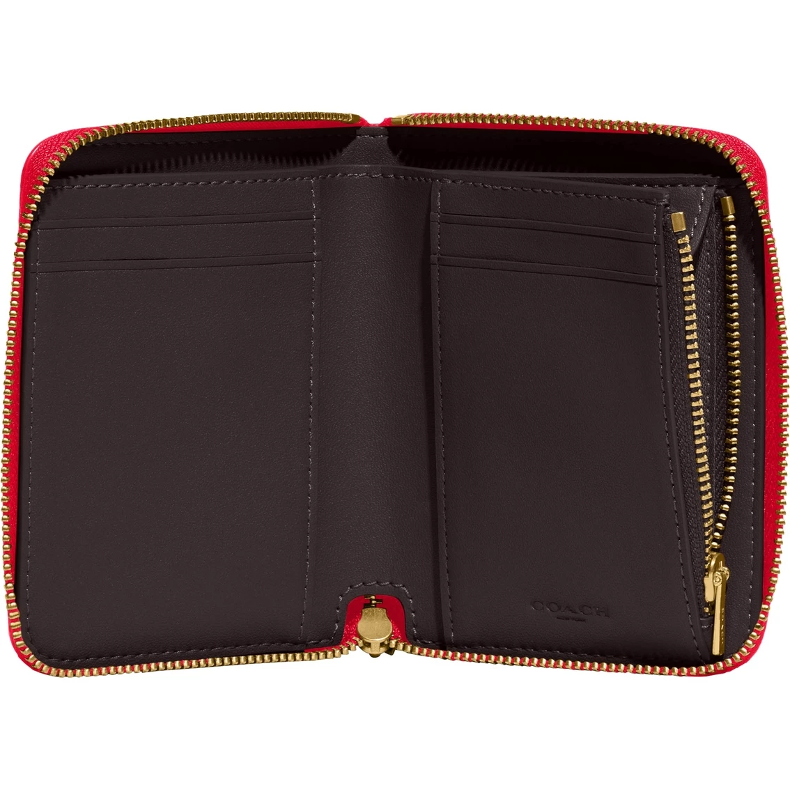 Promo ๐ Coach Novelty Box Program Plaid Print Small Zip Around Wallet ๐ - Image 3