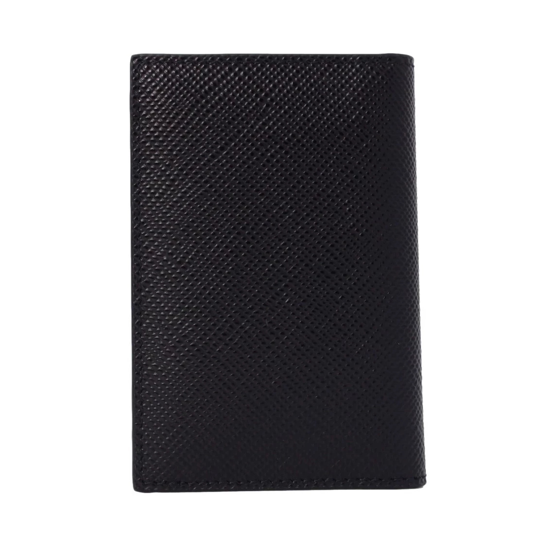 Best reviews of π Prada Black Saffiano Leather Vertical Logo Card Holder 2MC101 π - Image 2