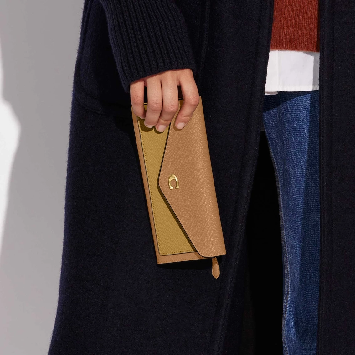 Outlet β€οΈ Coach Colorblock Wyn Soft Wallet π - Image 3