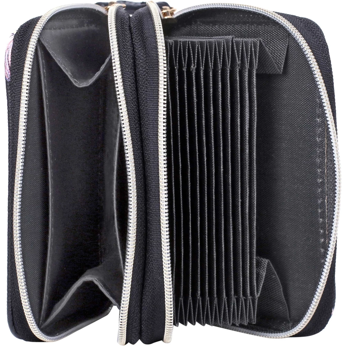 Discount ๐ฅฐ Julia Buxton Cosmo Floral Vegan Leather Wizard Wallet โญ - Image 3