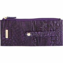 Discount ๐ Brahmin Ultraviolet Ombre Melbourne Credit Card Wallet ๐คฉ