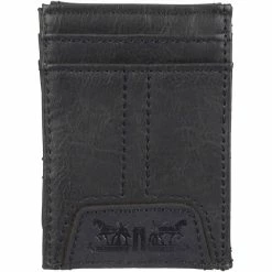 Buy ๐ Levi's RFID Slim Front Pocket Wallet With Magnetic Money Clip โ