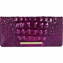 Deals 😀 Brahmin Purple Potion Melbourne Ady Wallet 👏