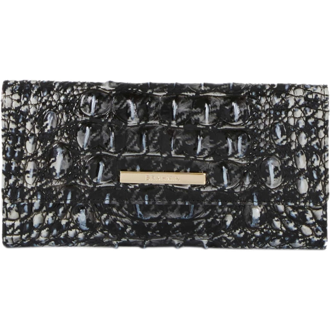Cheapest ๐งจ Brahmin Houndstooth Ombre Melbourne Cordelia Wallet โ