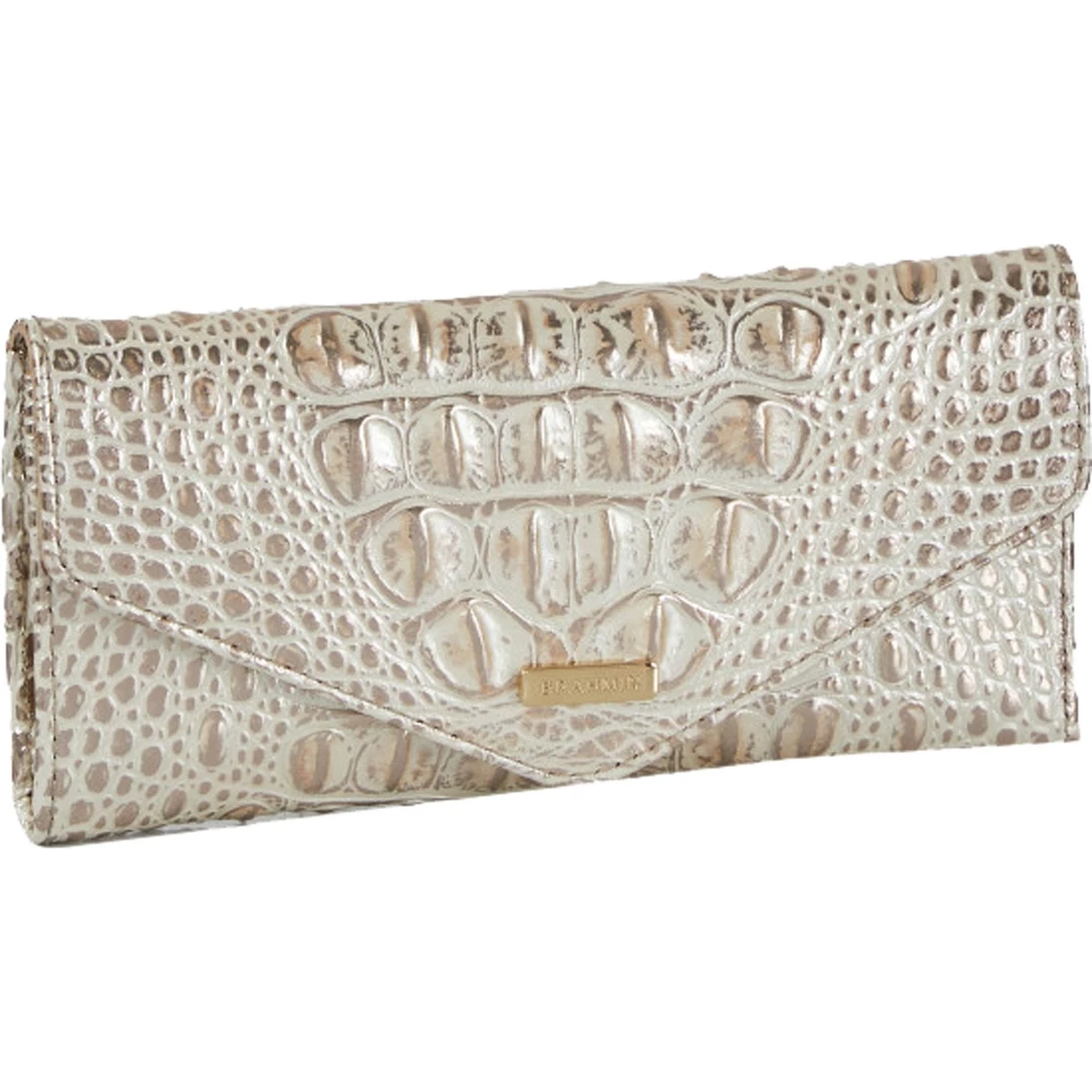 Cheap ✔️ Brahmin Golden Glow Melbourne Veronica Wallet 💯 - Image 4