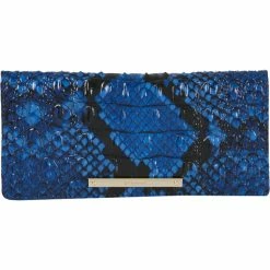 Wholesale 👍 Brahmin Blue Viper Ombre Melbourne Adelle Wallet ⭐