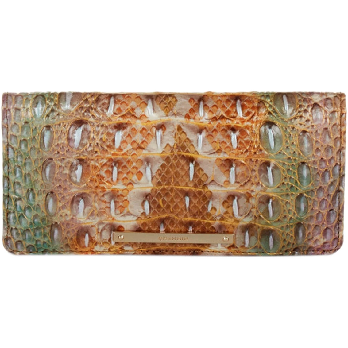Best Sale โ๏ธ Brahmin Truffle Python Ombre Melbourne Adelle Wallet ๐