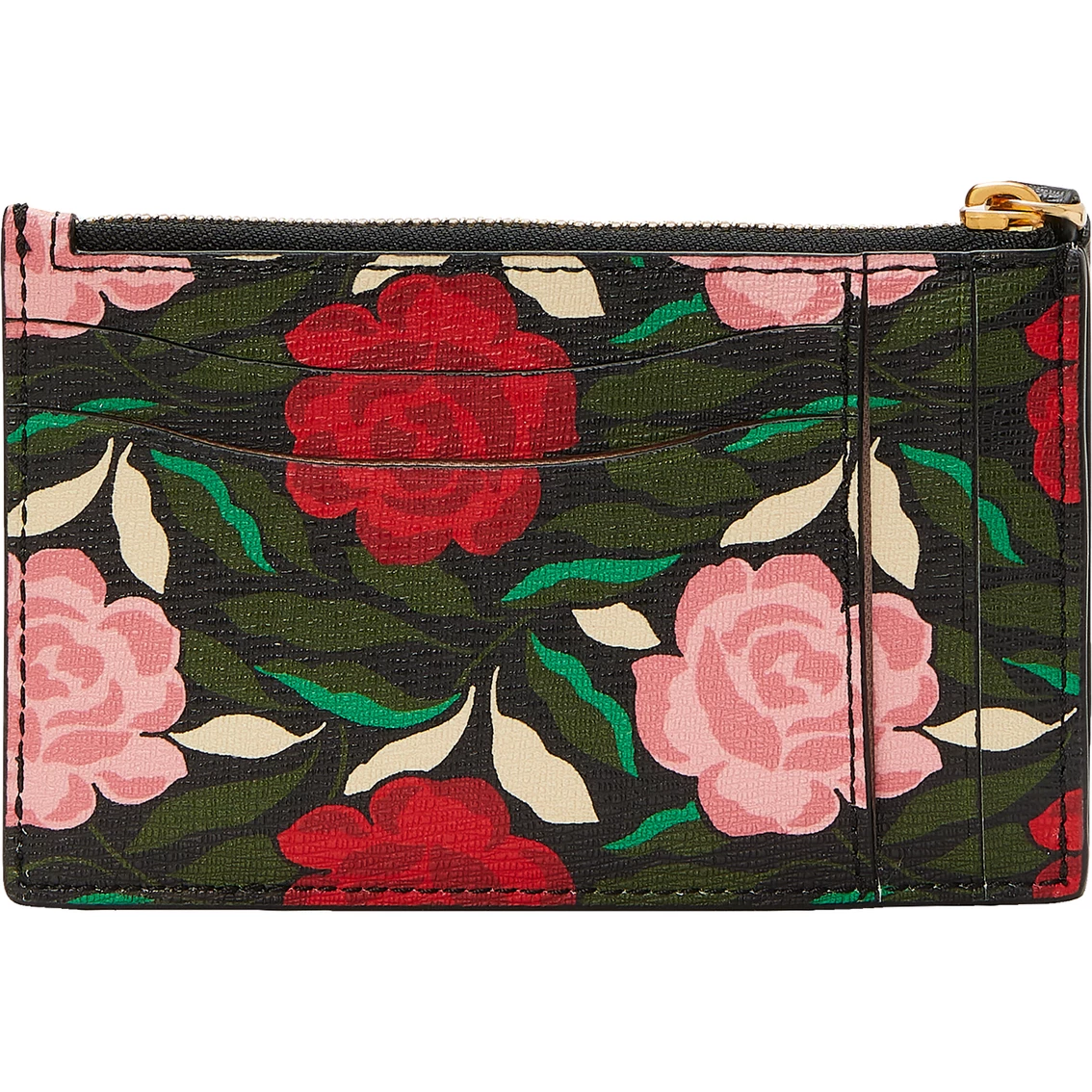 Cheapest ๐ Kate Spade New York MORGAN ROSE GARDEN PRINTED PVC Coin Card Case Wristlet ๐คฉ - Image 2