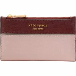 Wholesale ๐ฅฐ Kate Spade New York Morgan Colorblock Saffiano Leather Small Slim Bifold Wallet โญ