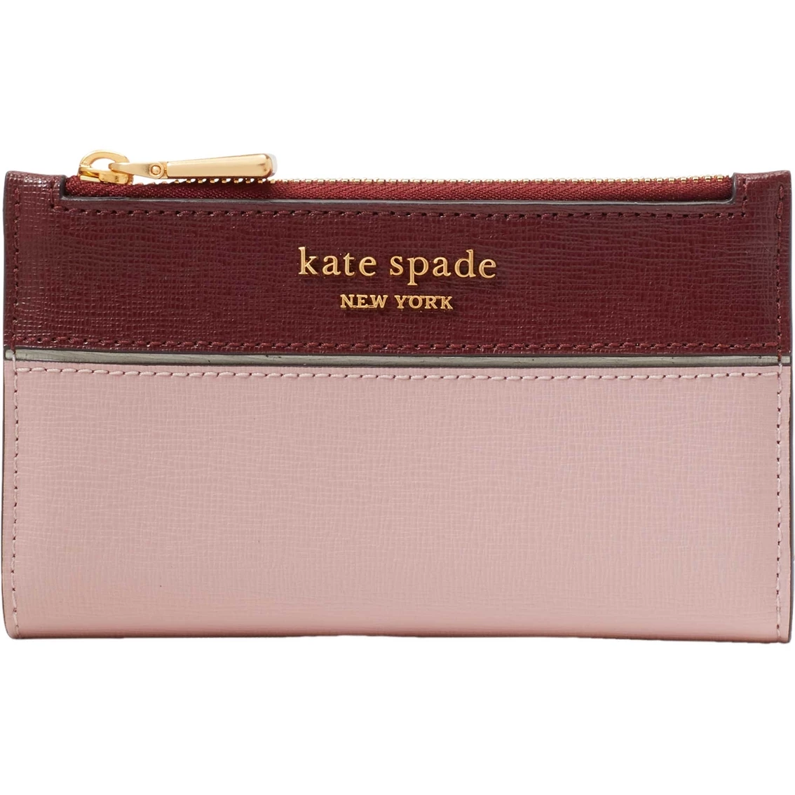 Wholesale ๐ฅฐ Kate Spade New York Morgan Colorblock Saffiano Leather Small Slim Bifold Wallet โญ