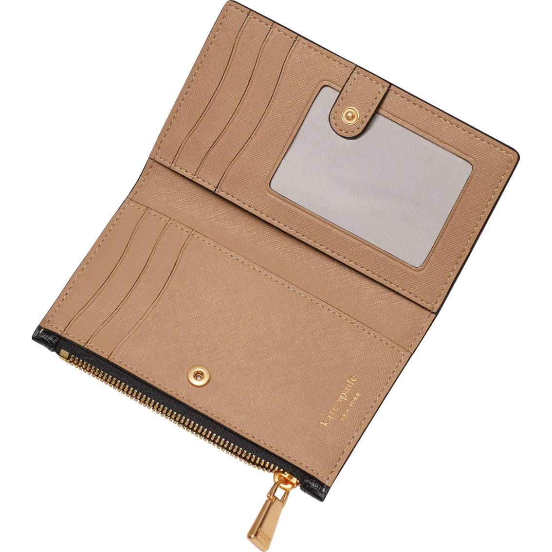 Outlet โญ Kate Spade New York Morgan Colorblock Saffiano Leather Small Slim Bifold Wallet ๐ - Image 2