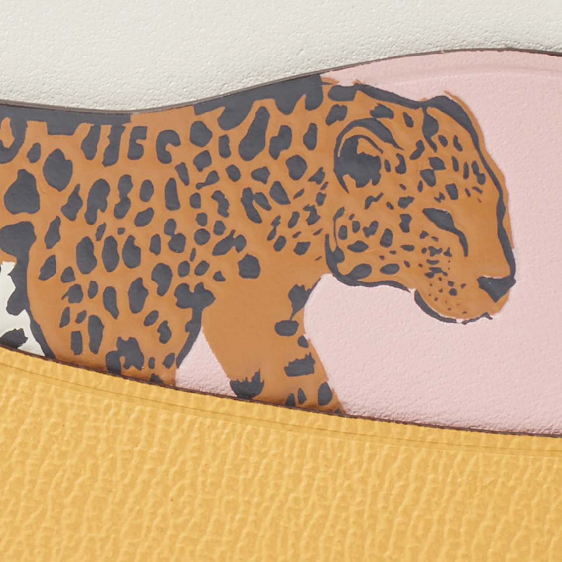 Outlet 😀 Kate Spade New York Lucy Leopard Applique Saffiano Leather Cardholder 🎉 - Image 4