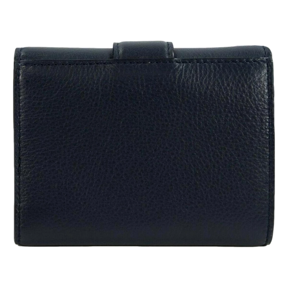 Flash Sale π Jimmy Choo Cheri Dark Blue Leather Trifold Walllet 0SQM | 028 π - Image 4