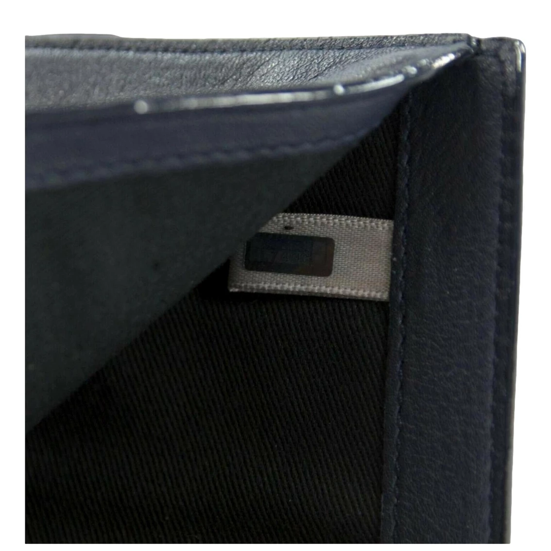 Flash Sale π Jimmy Choo Cheri Dark Blue Leather Trifold Walllet 0SQM | 028 π - Image 5