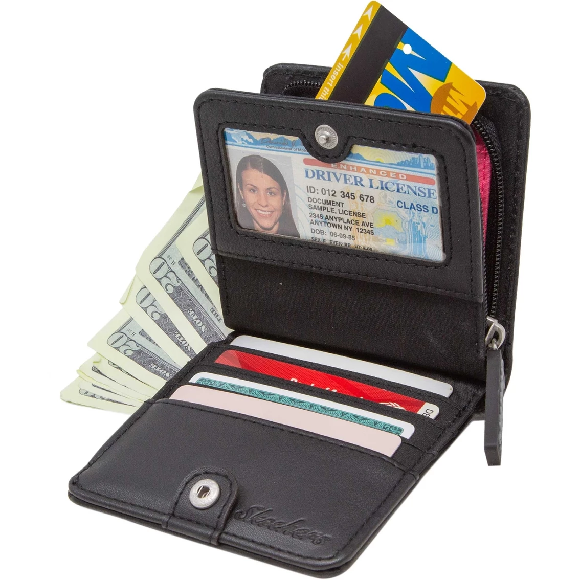 Best Sale ๐ฏ Skechers Chambray Billfold With Coin Pocket ๐ - Image 3