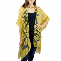 New ๐ Just Jamie Brocade Burnout Kimono ๐