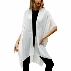 Best deal ✨ Just Jamie Floral Galaxy Embellished Solid Kimono 😀