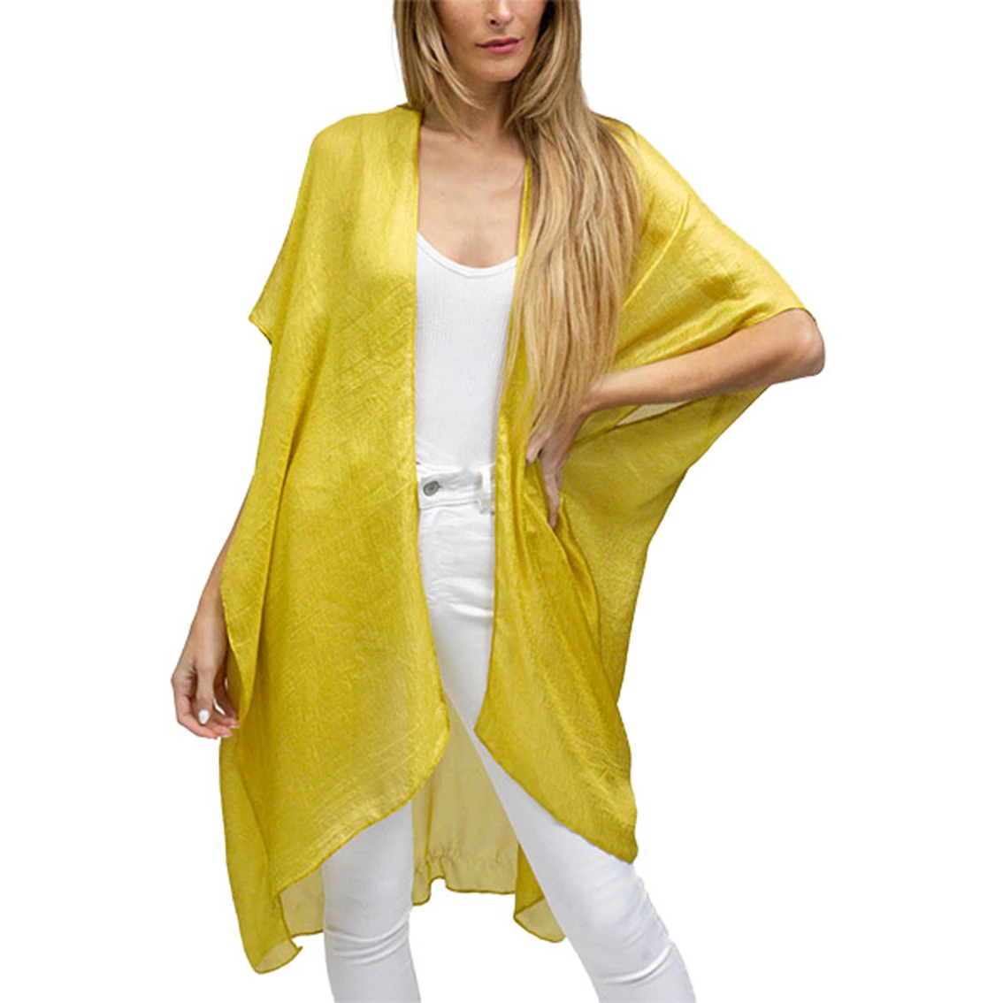 New ๐ Just Jamie Solid Sheer Kimono ๐ - Image 3