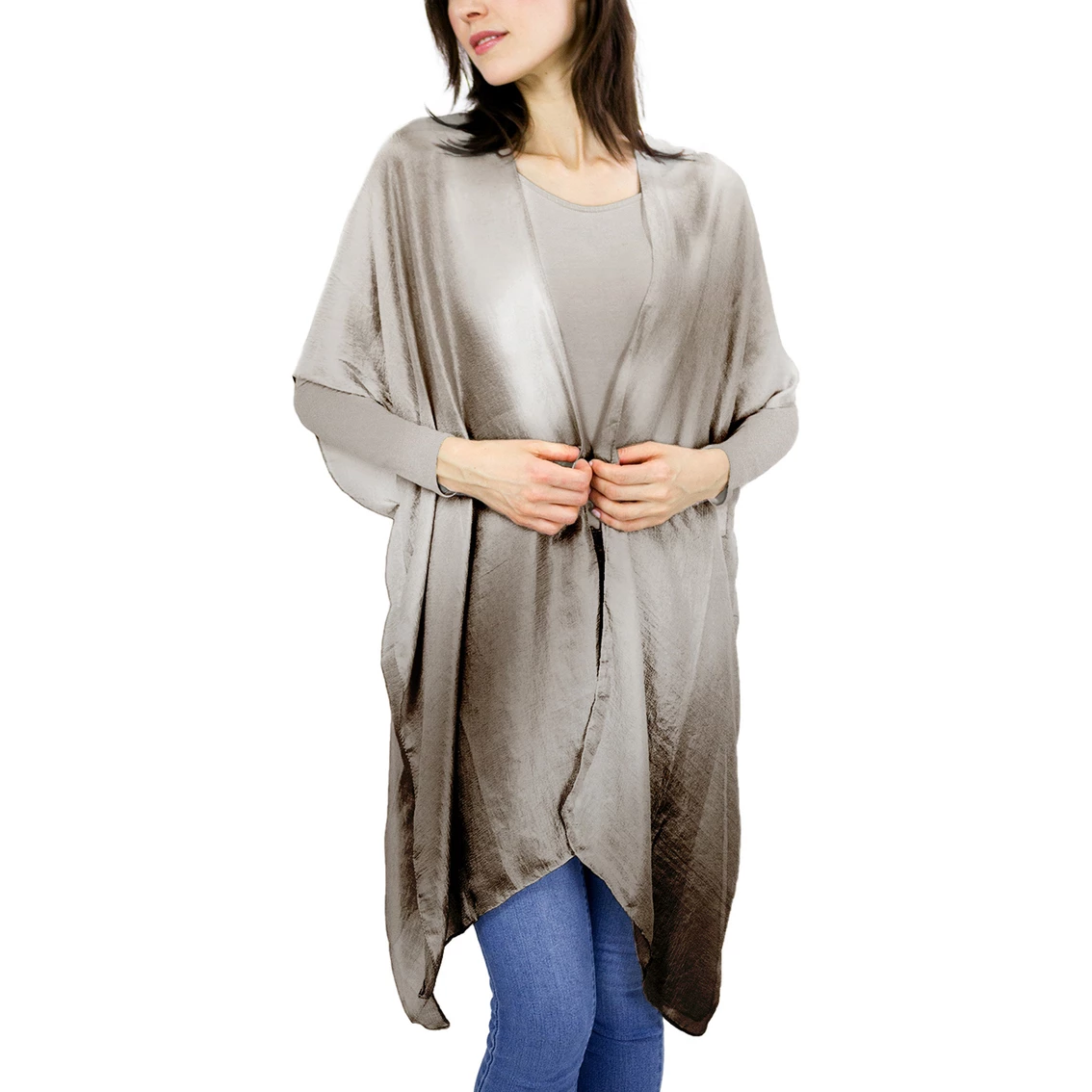 New ๐ Just Jamie Solid Sheer Kimono ๐ - Image 4