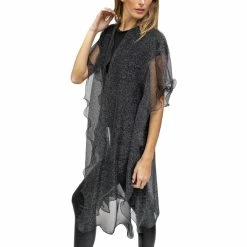 Coupon ๐ Just Jamie Metallic Kimono With Lattice Edge ๐งจ