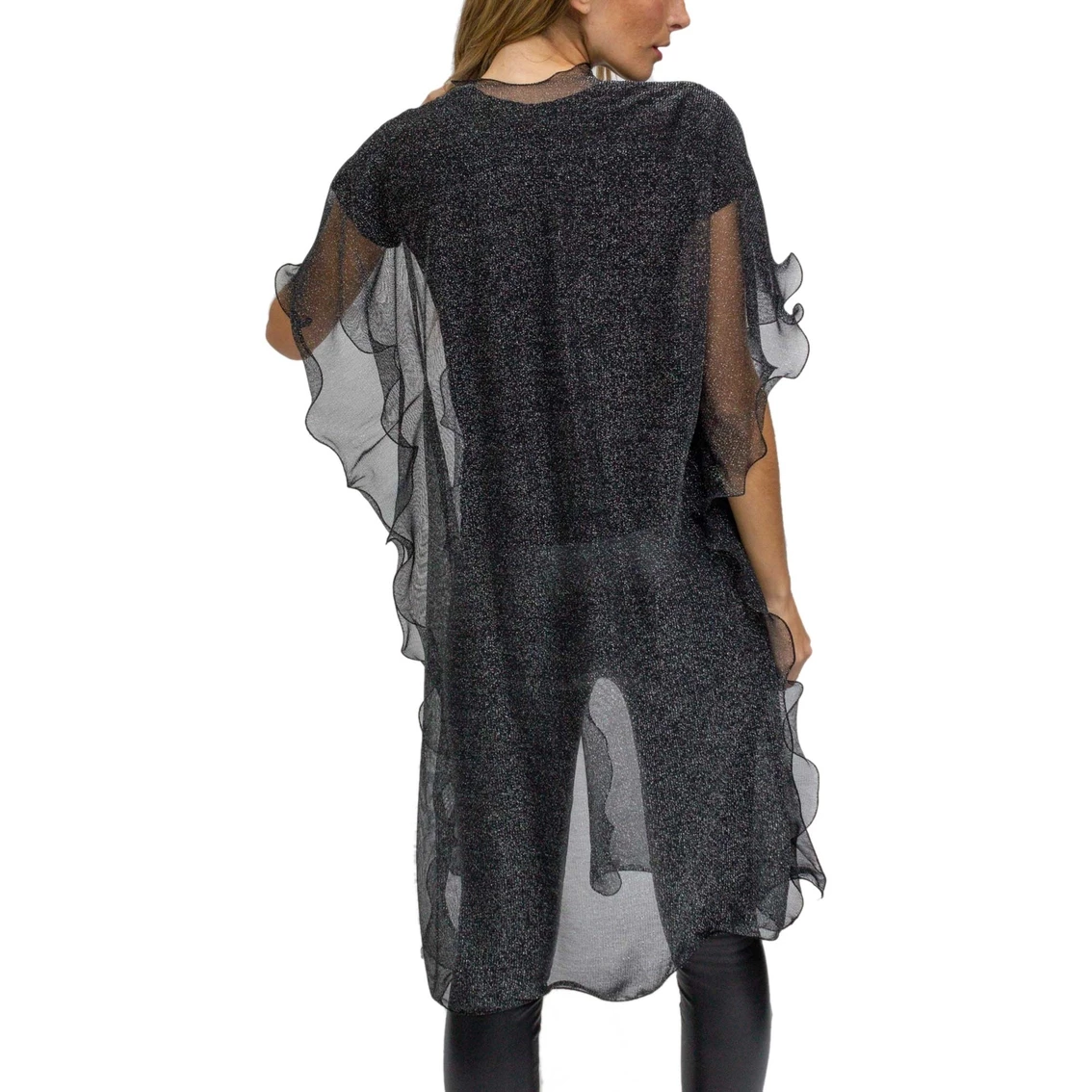 Coupon ๐ Just Jamie Metallic Kimono With Lattice Edge ๐งจ - Image 2