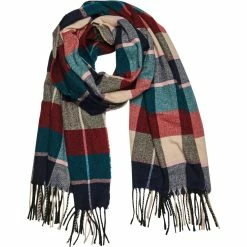 Discount 👏 Bay Sky San Diego Hat Company Jeweltone Plaid Scarf 🔔