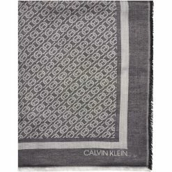 Wholesale ๐ Calvin Klein Chain Monogram Pashmina Wrap ๐