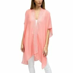 Top 10 🎉 Just Jamie Scallop Stone Border Kimono ✨