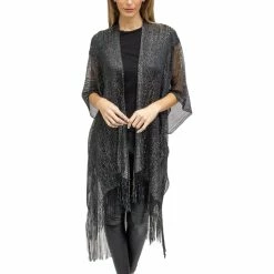 Brand new 😀 Just Jamie Solid Metallic Print Kimono 👍