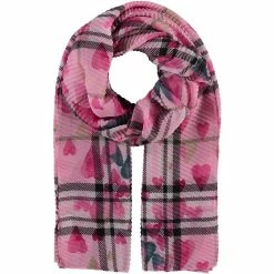 Best reviews of ✨ V Fraas Plaid Hearts Scarf ✔️