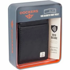Buy ๐ Dockers RFID Front Pocket Wallet With Magnetic Money Clip ๐