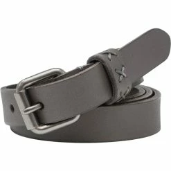 Outlet 🛒 Timberland Leather 20mm Skinny Tonal Keeper Stitch Belt 🎉