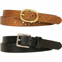 Promo 👍 Dezine News Accessories 2 For 1 Basic Straps Belt 🤩