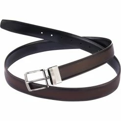 Discount 🔥 Perry Ellis Reversible Burnished Edge Leather Belt 🔔
