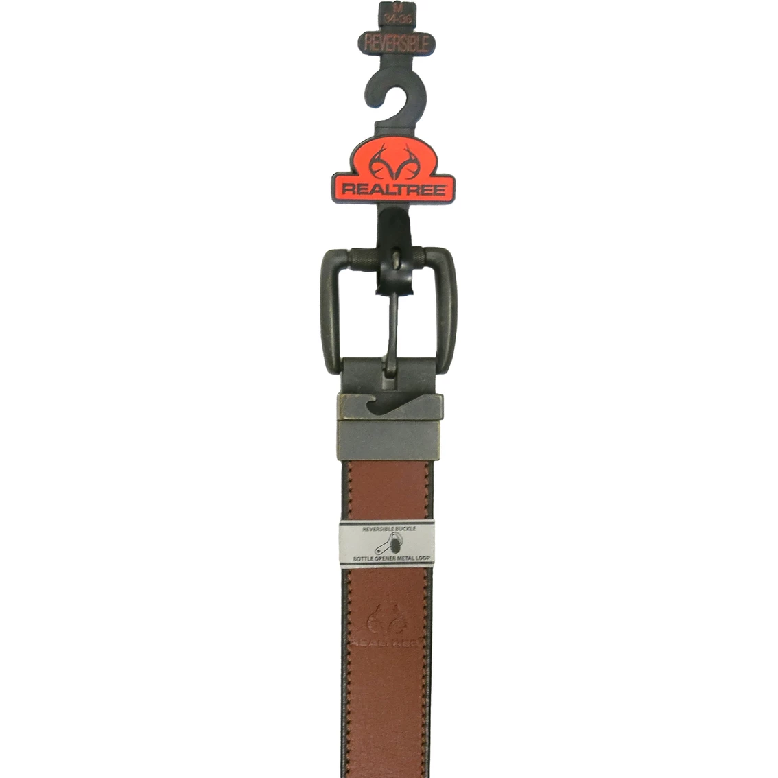 Wholesale ๐ Realtree 38mm Matte Dark Antique Brass Finish Reversible Bottle Opener Buckle Belt ๐ - Image 4