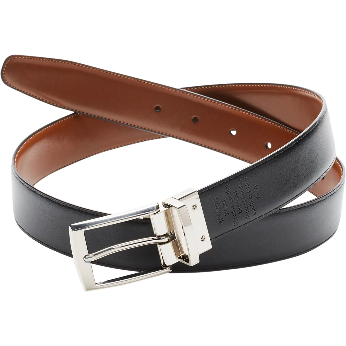 Coupon ๐ Perry Ellis Reversible Amigo Tan Leather Belt โญ - Image 2