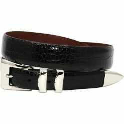Best Sale 🥰 Torino Alligator Embossed Calfskin Belt 😉