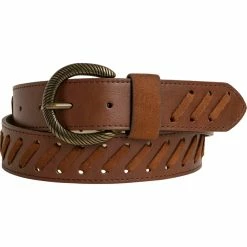 Flash Sale ⌛ Dezine News Accessories Dezine 33mm Suede Laced Belt 🌟