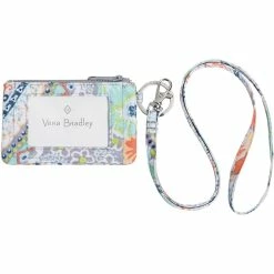 Outlet ✔️ Vera Bradley ReActive Zip ID Lanyard 🌟